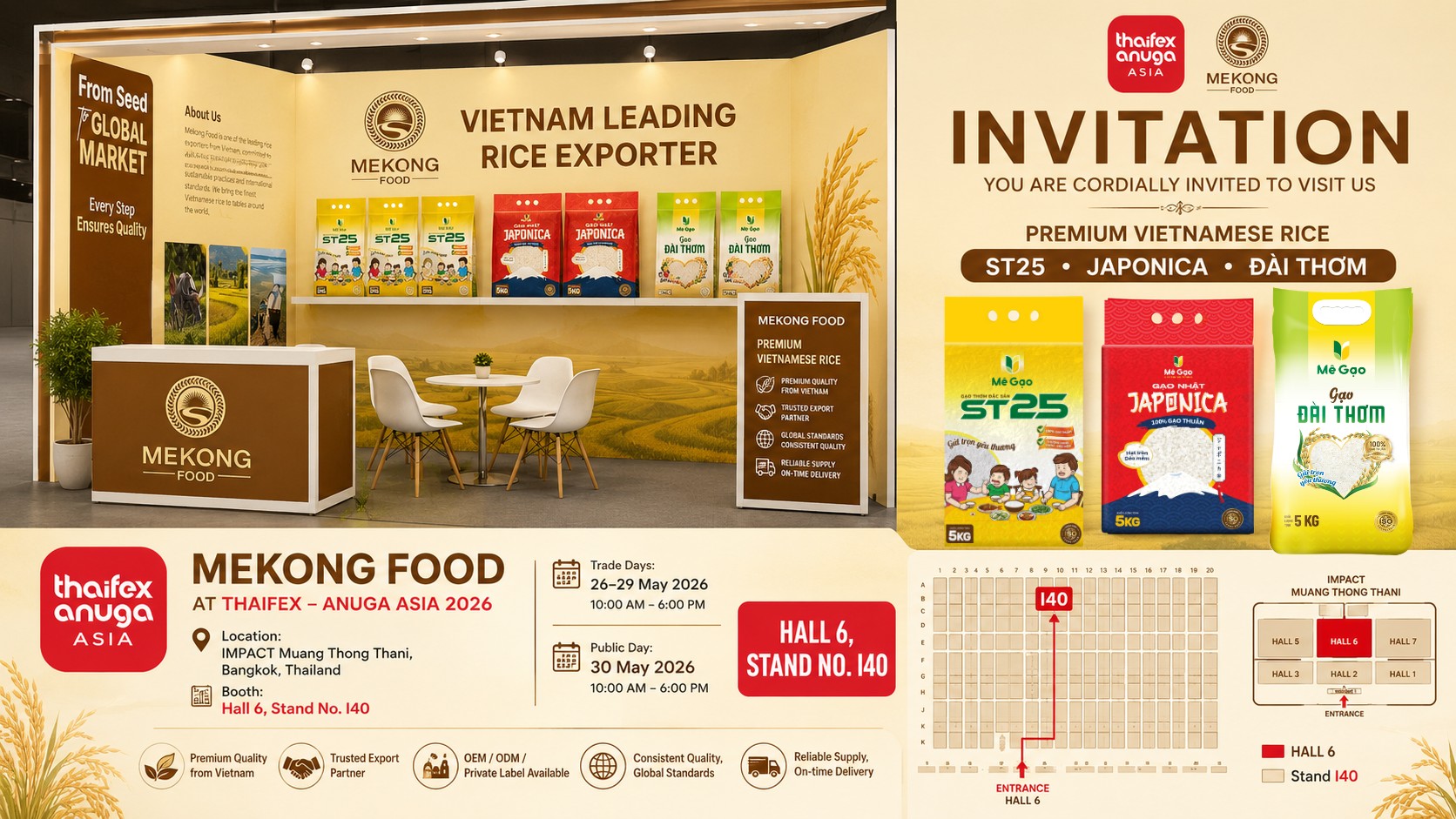 Mekong's booth