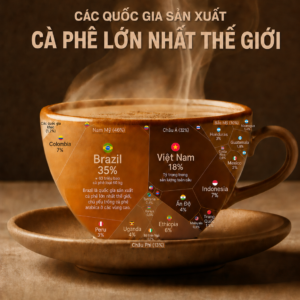 Vietnam becomes the world’s second-largest coffee-producing country.